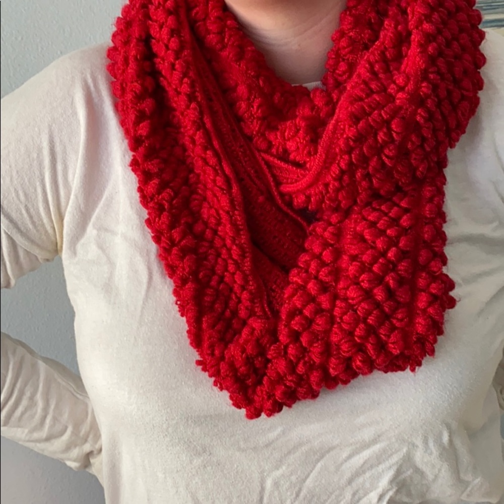 Red Infinity Scarf